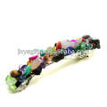 Handmade woven mix chip stone hair pin